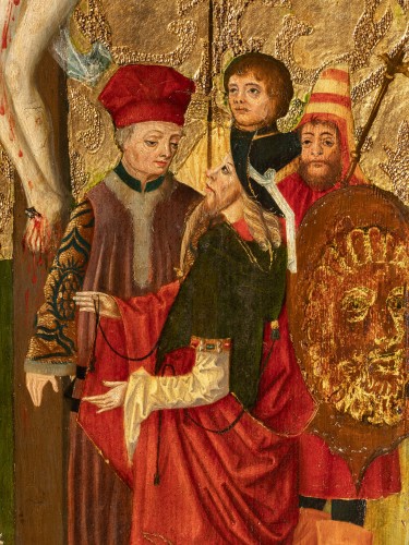 Tableaux et dessins Tableaux XVIe siècle - Crucifixion, Allemagne du Sud vers 1470-1480