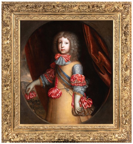 Portrait of Grand Dauphin, circa 1670, workshop of Henri & Charles Beaubrun