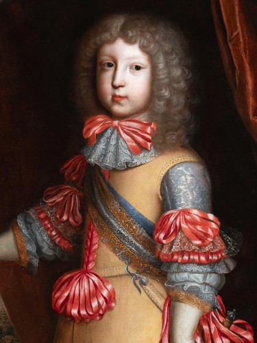 Paintings & Drawings  - Portrait of Grand Dauphin, circa 1670, workshop of Henri &amp; Charles Beaubrun
