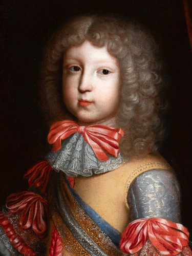 Portrait of Grand Dauphin, circa 1670, workshop of Henri &amp; Charles Beaubrun - 