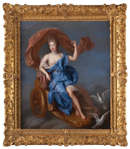 Portrait of Marie-Louise d'Orleans, attributed to Pierre Mignard - Ref.95735