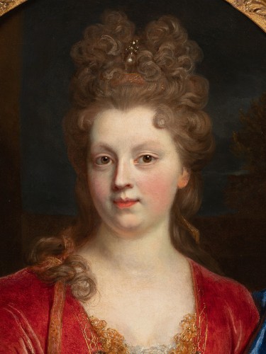 Portrait of lady - Nicolas de Largillière (1656-1746) circa 1695 - Paintings & Drawings Style Louis XIV