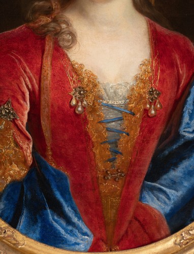 Portrait of lady - Nicolas de Largillière (1656-1746) circa 1695 - 