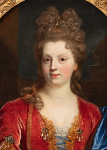 17th century - Portrait of lady - Nicolas de Largillière (1656-1746) circa 1695