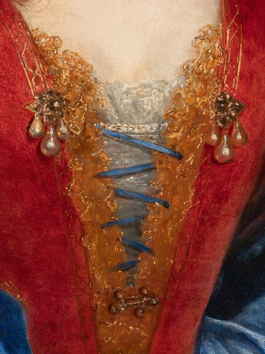 Louis XIV - Portrait of lady - Nicolas de Largillière (1656-1746) circa 1695