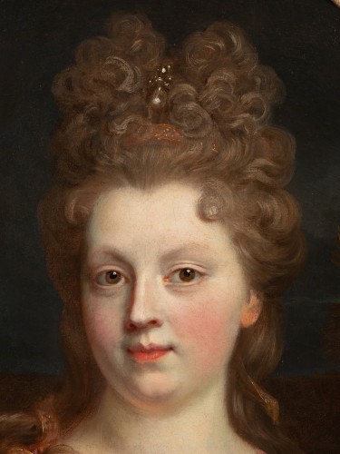 Antiquités - Portrait of lady - Nicolas de Largillière (1656-1746) circa 1695
