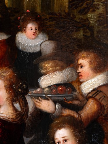 Antiquités - Feast in the Garden of Love, Louis de Caullery (1582-1621)