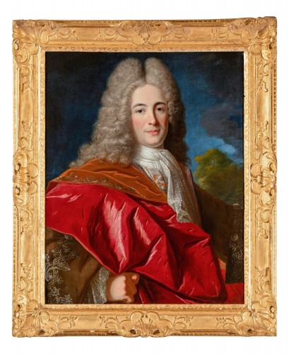 Portrait de Mr de la Roche, attribué à Jean Baptiste Oudry, école française vers 1710