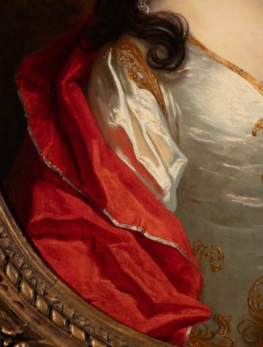 Antiquités - Portrait de femme vers 1705 - Nicolas de Largillièrre (1656-1746)