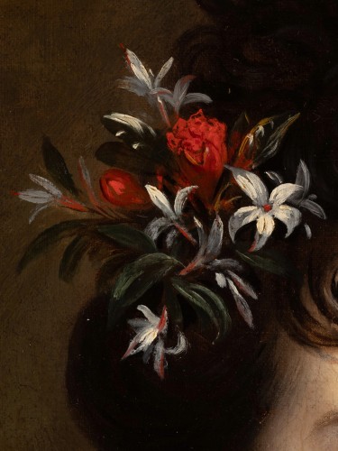 Antiquités - Portrait de femme vers 1705 - Nicolas de Largillièrre (1656-1746)