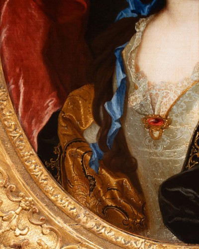 Portrait de la comtesse de Meslay, Hyacinthe Rigaud et atelier, autour de 1700 - Galerie Nicolas Lenté