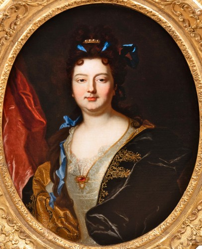 XVIIIe siècle - Portrait de la comtesse de Meslay, Hyacinthe Rigaud et atelier, autour de 1700