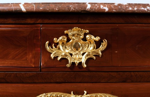 Antiquités - Commode d’époque Régence par Etienne Doirat (Paris, 1675-1732)