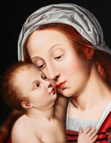 Virgin with Child, studio of Adriaen Isenbrant (Bruges, 1480–1551) - Renaissance