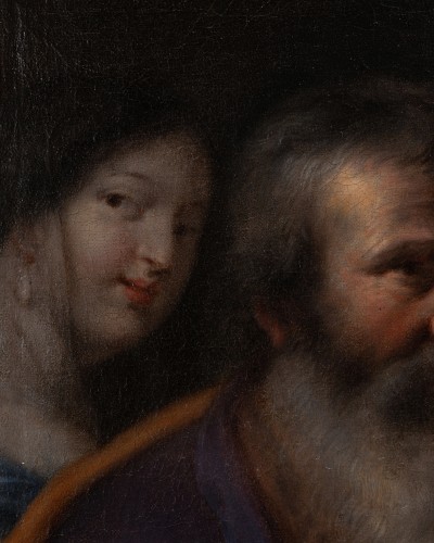 Louis XIII - Diogène cherchant un homme, atelier de P. Van Mol, Paris milieu du XVIIe siècle