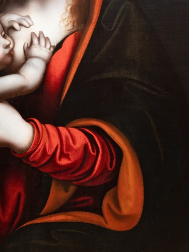Virgin with Child, studio of Giampietrino  (active Milan 1495-1550) - 