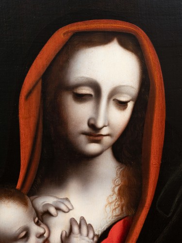 <= 16th century - Virgin with Child, studio of Giampietrino  (active Milan 1495-1550)