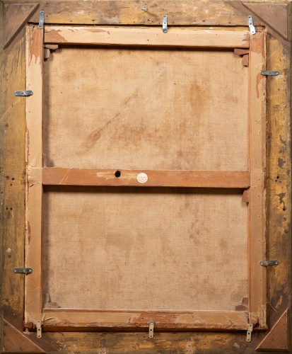 Antiquités - Louis XIV on horseback before Mons, signed Charles Chastelain (Paris, 1672-