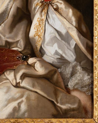 Régence - Portrait de la Baronne de Prangins par Nicolas de Largillièrre, Paris, vers 1715