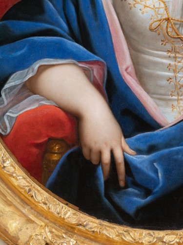 Portrait of a Lady - attributed to Nicolas Fouché (1653- 1733) - 