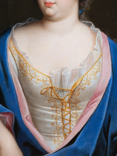 17th century - Portrait of a Lady - attributed to Nicolas Fouché (1653- 1733)