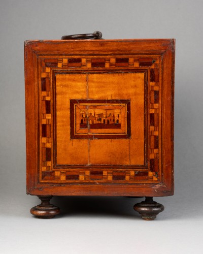 17th century - A 17th century Augsburg miniature collector cabinet
