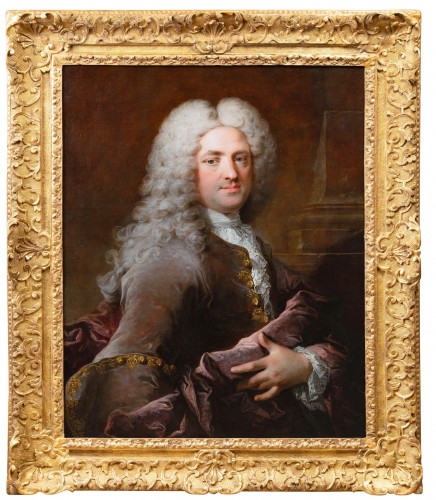 Portrait d’un gentilhomme par Robert Le Vrac Tournières (1667-1752), Paris, vers 1725
