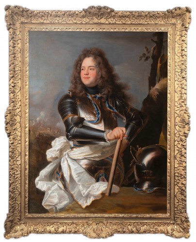 Portrait of comte d'Evreux, studio of Hyacinthe Rigaud (1659-1743)