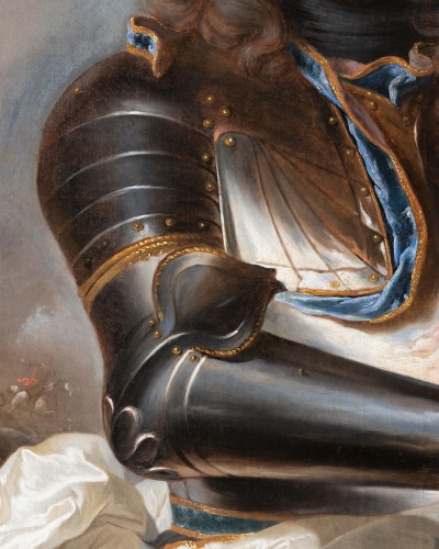 18th century - Portrait of comte d'Evreux, studio of Hyacinthe Rigaud (1659-1743)