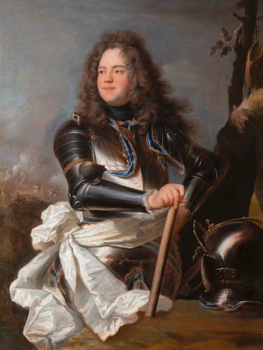 Portrait of comte d'Evreux, studio of Hyacinthe Rigaud (1659-1743) - Louis XIV