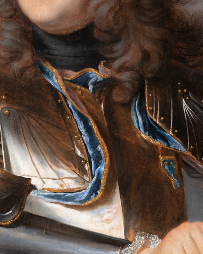 Antiquités - Portrait of comte d'Evreux, studio of Hyacinthe Rigaud (1659-1743)