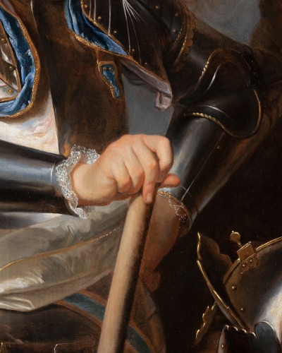 Antiquités - Portrait of comte d'Evreux, studio of Hyacinthe Rigaud (1659-1743)