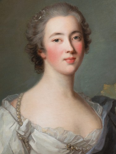 Hortense-Félicité de Mailly-Nesle, atelier de Jean-Marc Nattier, Paris vers 1740 - Galerie Nicolas Lenté