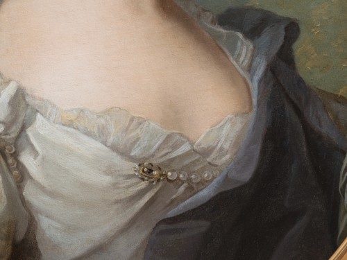 Louis XV - Hortense-Félicité de Mailly-Nesle, atelier de Jean-Marc Nattier, Paris vers 1740