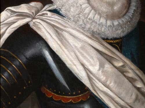 XVIIe siècle - Portrait d’Henri IV en armure, atelier de Frans Pourbus, vers 1610