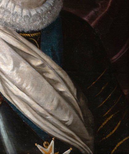 Portrait d’Henri IV en armure, atelier de Frans Pourbus, vers 1610 - Renaissance