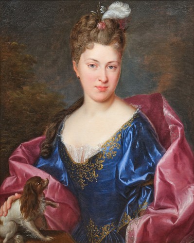 Portrait of an Aristocrat, attributed to Alexis Simon Belle (1674–1734) - Paintings & Drawings Style Louis XIV