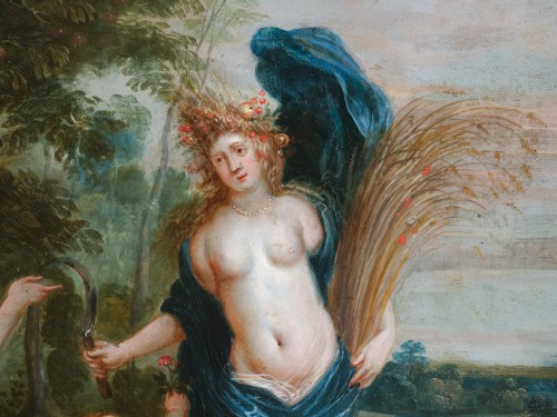 Allégorie de l’été, atelier de Hendrick Van Balen, Anvers, XVIIe siècle - Galerie Nicolas Lenté