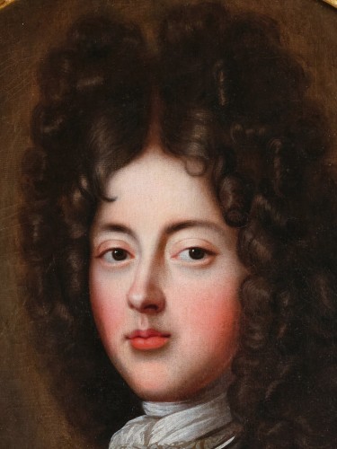 A French 17th century Portrait of Duke of Maine, studio of François de Troy - 