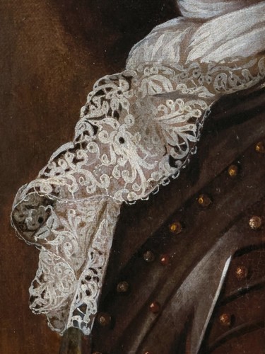 A French 17th century Portrait of Duke of Maine, studio of François de Troy - Louis XIV