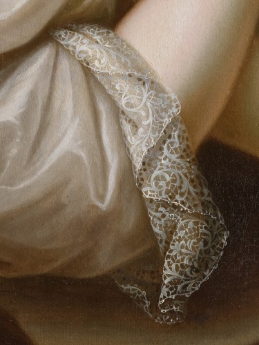 Portrait de la duchesse d'Humières, école française du XVIIe vers 1685 - Louis XIV