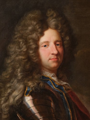 18th century - Portrait of Prince of Craon, studio of Hyacinthe Rigaud circa 1710, 18th c.