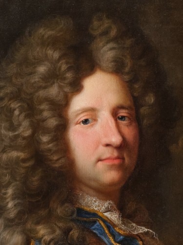 Antiquités - Portrait of Prince of Craon, studio of Hyacinthe Rigaud circa 1710, 18th c.