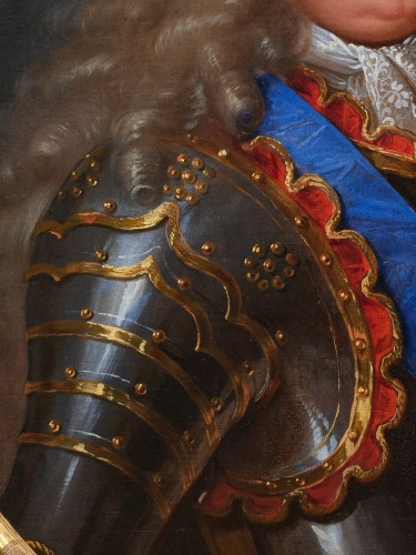 Portrait of prince Louis of France, studio of Hyacinthe Rigaud, circa 1700 - Louis XIV