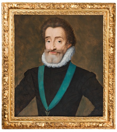 Henri IV, King of France, attributed to François Quesnel, Paris circa 1600
