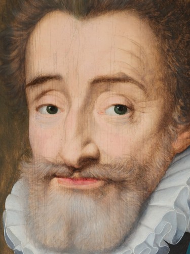 17th century - Henri IV, King of France, attributed to François Quesnel, Paris circa 1600