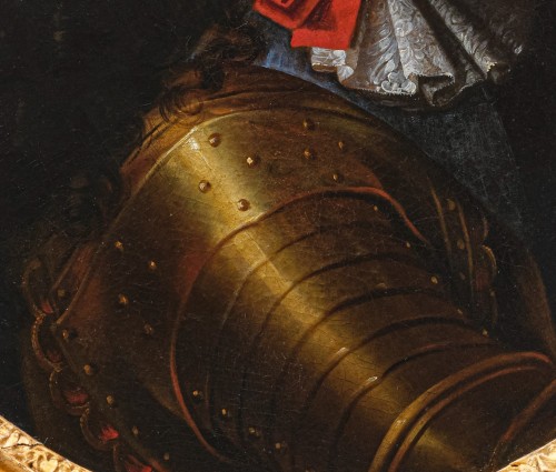 Louis XIV - Portrait of king Louis XIV - studio of Pierre MIGNARD  (1612-1695), 17th c.