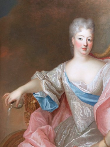 XVIIIe siècle - Portrait de la duchesse de Berry en Vénus - Pierre Gobert (1662-1744)