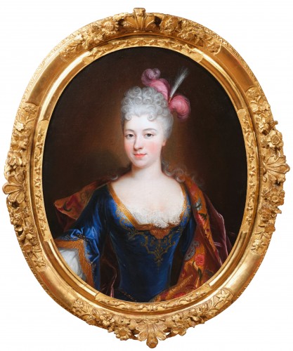 Portrait de la comtesse de Hombourg, atelier de Nicolas de Largillièrre (1656-1746)