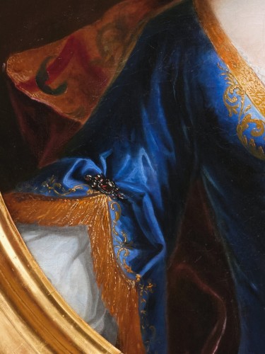 Paintings & Drawings  - Portrait of the Countess of Hombourg, studio of Nicolas de Largillièrre